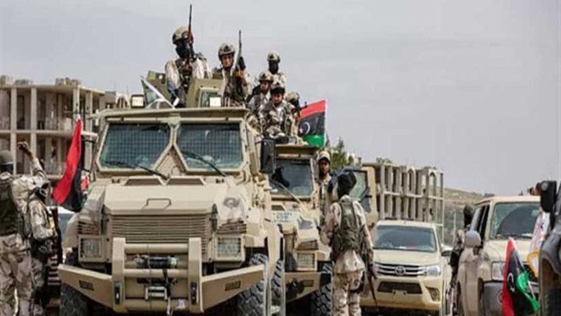 الجيش الليبي يكثف