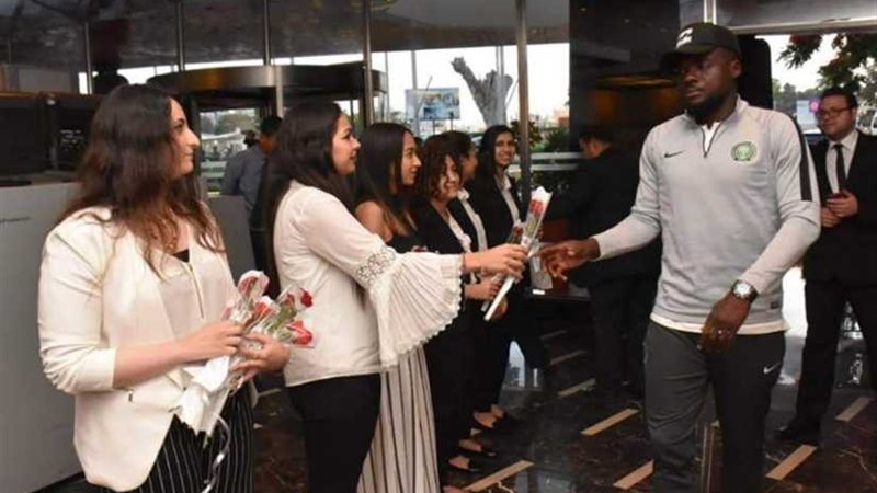 بعثة نيجيريا تصل