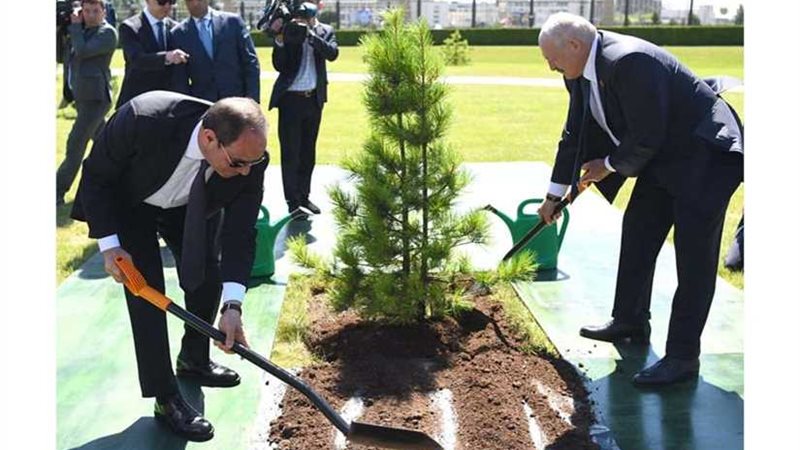 الرئيس السيسي يشارك