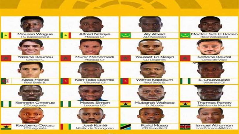 نجوم بارزون من (لاليجا)