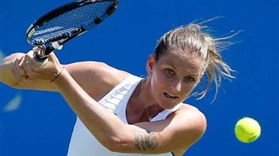 التشيكية كريستينا بليسكوفا تتأهل لربع نهائى برمنجهام للتنس