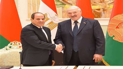 وسائل إعلام بيلاروسيا تبرز نتائج زيارة الرئيس السيسى إلى مينسك وتصفها بالناجحة