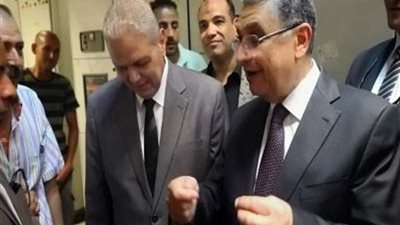 شاكر يتفقد استاد القاهرة لمتابعة التغذية الكهربائية