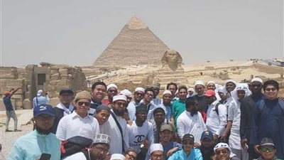 أكاديمية الأزهر تنظم رحلة سياحية للأئمة الوافدين للتعريف بالحضارة المصرية