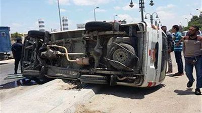 مصرع شخص وإصابة اثنين في حادث تصادم بالدقهلية