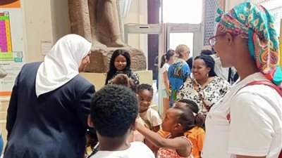 المتحف المصري يحتفل بيوم الطفل الأمريكي