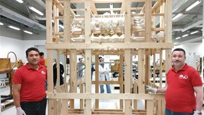 ملوك الفراعنة فى المصرى الكبير ..وصول 155قطعة أثرية