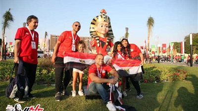 احتفالات مصرية بنكهة فرعونية في استاد القاهرة