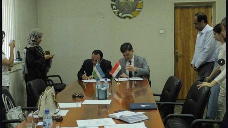 تعاون بين مصر وأوزبكستان