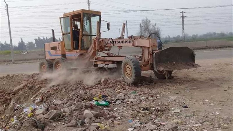 رفع 194 طن قمامة