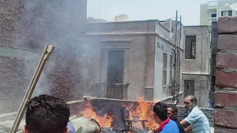 السيطرة على حريق