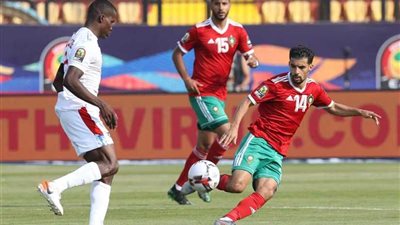 المغربي مبارك بوصوفة أفضل لاعب في مباراة المغرب وناميبيا ب