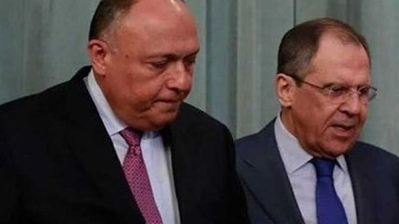 مباحثات شكري ولافروف