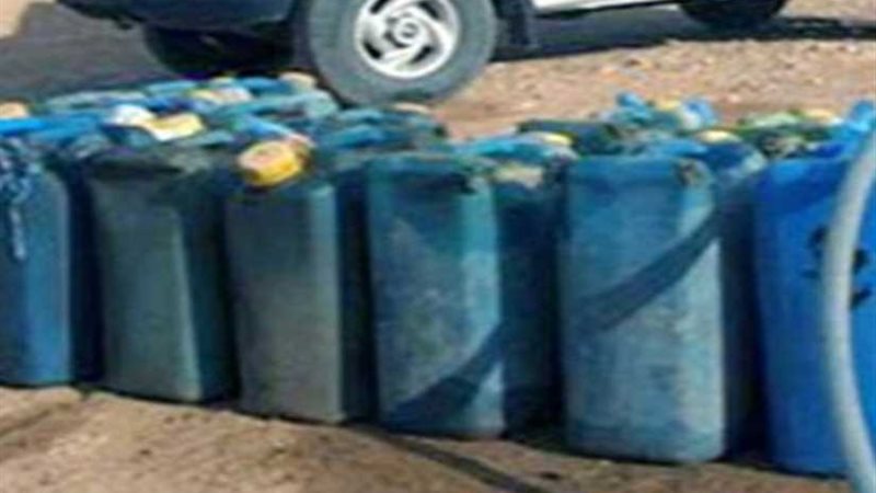 ضبط 4290 لتر بنزين
