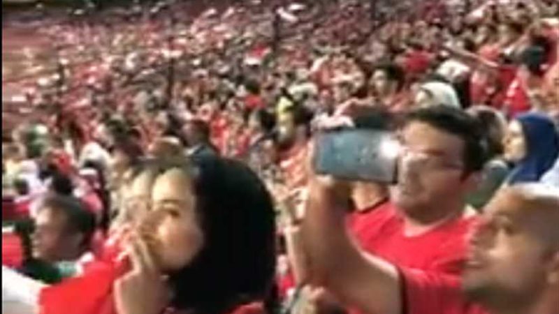 شاهد.. النشيد الوطني