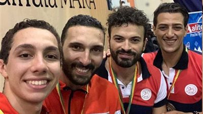 بالصور ..علاء أبوالقاسم يتوح بذهبية إفريقيا في سلاح الشيش