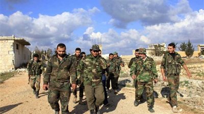 الجيش السوري يدمر منصات للإرهابيين بريف حماة