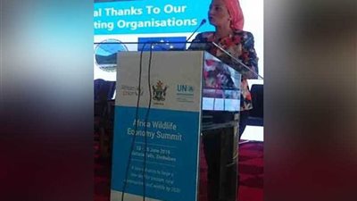 وزيرة البيئة تطرح رؤية مصر في القمة الإفريقية لاقتصاديات الحياة البرية بزيمبابوي