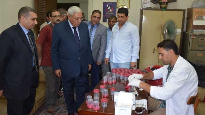 محافظ الدقهلية يتفقد