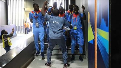 وصول منتخب الكونغو لاستاد القاهرة