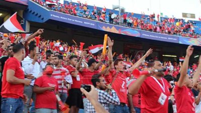 الجماهير المصرية تعرب عن ثقتها الكبيرة في قدرة المنتخب علي هزيمة الكونغو