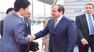 الرئيس السيسي يصل اليابان للمشاركة في أعمال قمة العشرين 