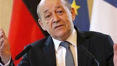وزير خارجية فرنسا يصف مباحثاته مع سامح شكري بالودية والإيجابية للغاية