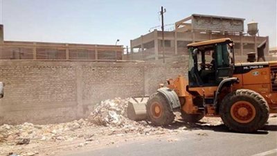 إزالة 228 حالة تعد على 14 فدانا بمركزي أبوقرقاص والمنيا