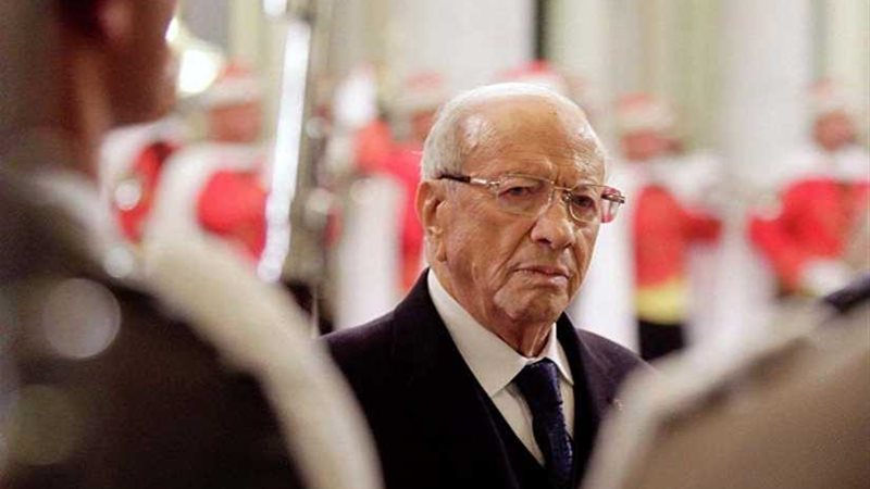 السبسي يتعرض لأزمة