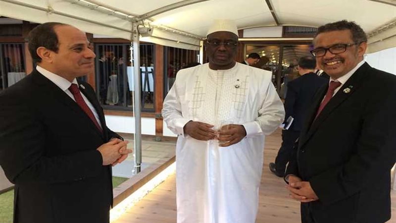 الرئيس السيسي يشارك