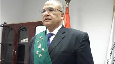 خفاجي في وداع رئيس المحكمة الإدارية العليا: 