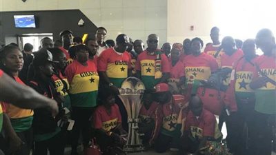 جماهير غانا تصل القاهرة لتشجيع منتخبها أمام الكاميرون