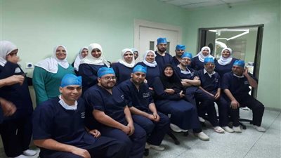 لأول مرة.. 32 عملية جراحية في يوم واحد بتأمين بنها