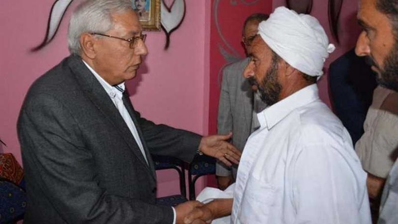 محافظ الدقهلية يعزي