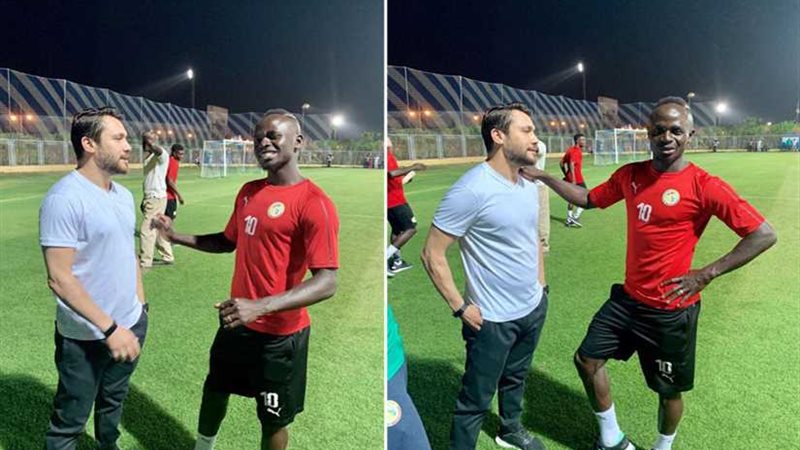 بالصور.. الصقر يلتقي