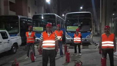 استعدادات بالنقل العام لنقل جماهير 