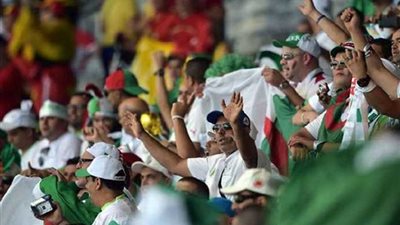 الجماهير الجزائرية تتوافد على ملعب السلام استعداد لمواجهة تنزانيا في أمم إفريقيا