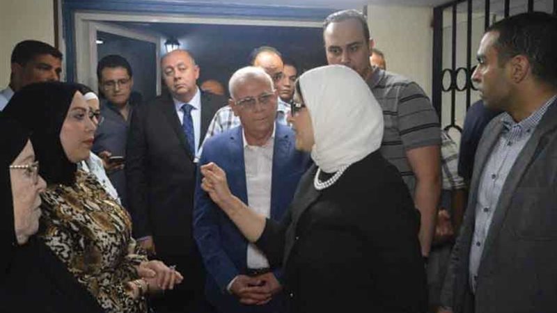 وزيرة الصحة تتفقد