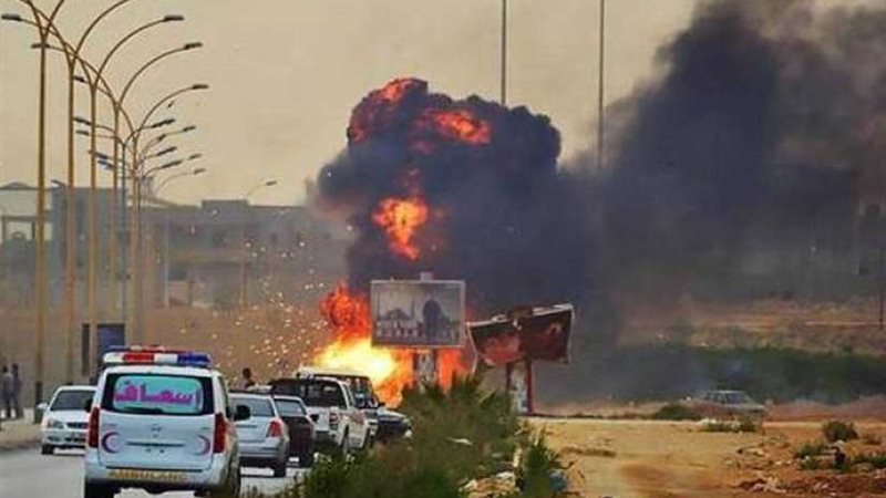 عاجل ..غارات جوية