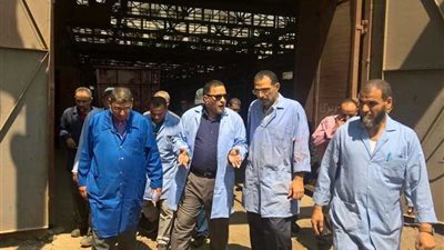 جولة لرئيس هيئة السكة الحديد بورش التبين