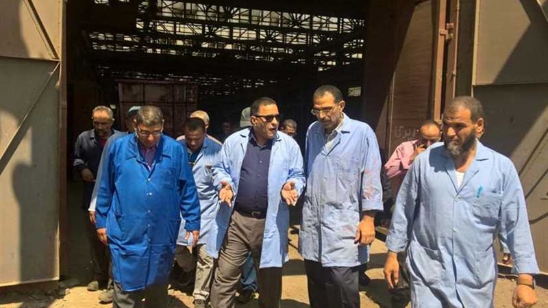 جولة لرئيس هيئة السكة