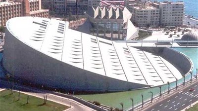 الأبواب المقفلة بمكتبة الإسكندرية