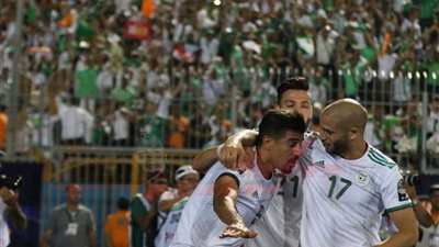 كان 2019| الجزائر يتقدم على غينيا في الشوط الأول ويضع قدمًا في ربع النهائي بفضل أداءه