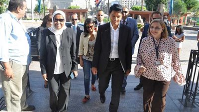 رئيس مدغشقر يزور المتحف المصري بالتحرير 