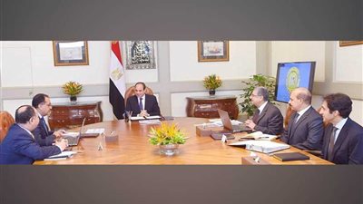 السيسى يوجه بالإسراع في خطة الارتقاء بمنظومة الكهرباء وتطوير بنيتها التحتية