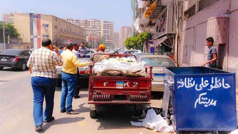 حي غرب المنصورة يشن