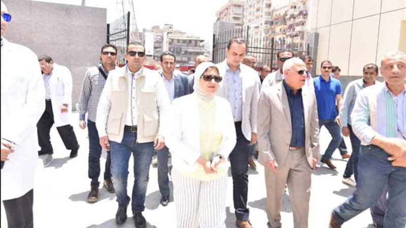 وزيرة الصحة تتفقد