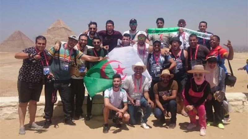 جولة بالأهرامات للصحفيين