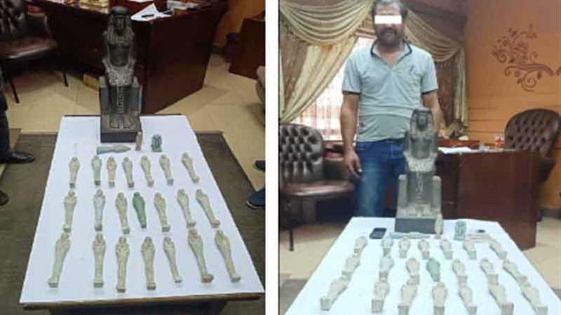 القبض على متهم بحوزته