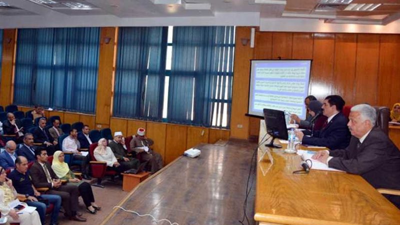 محافظ القليوبية عن